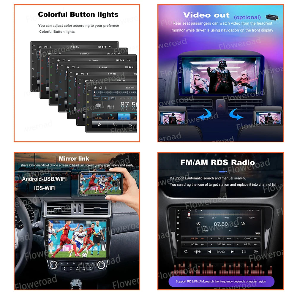13 inch Android 15 Carplay Auto Car Radio Multimedia For  Chevrolet Silverado 3 GMTK2 2014 2015 2016  2017 2018 Autoradio