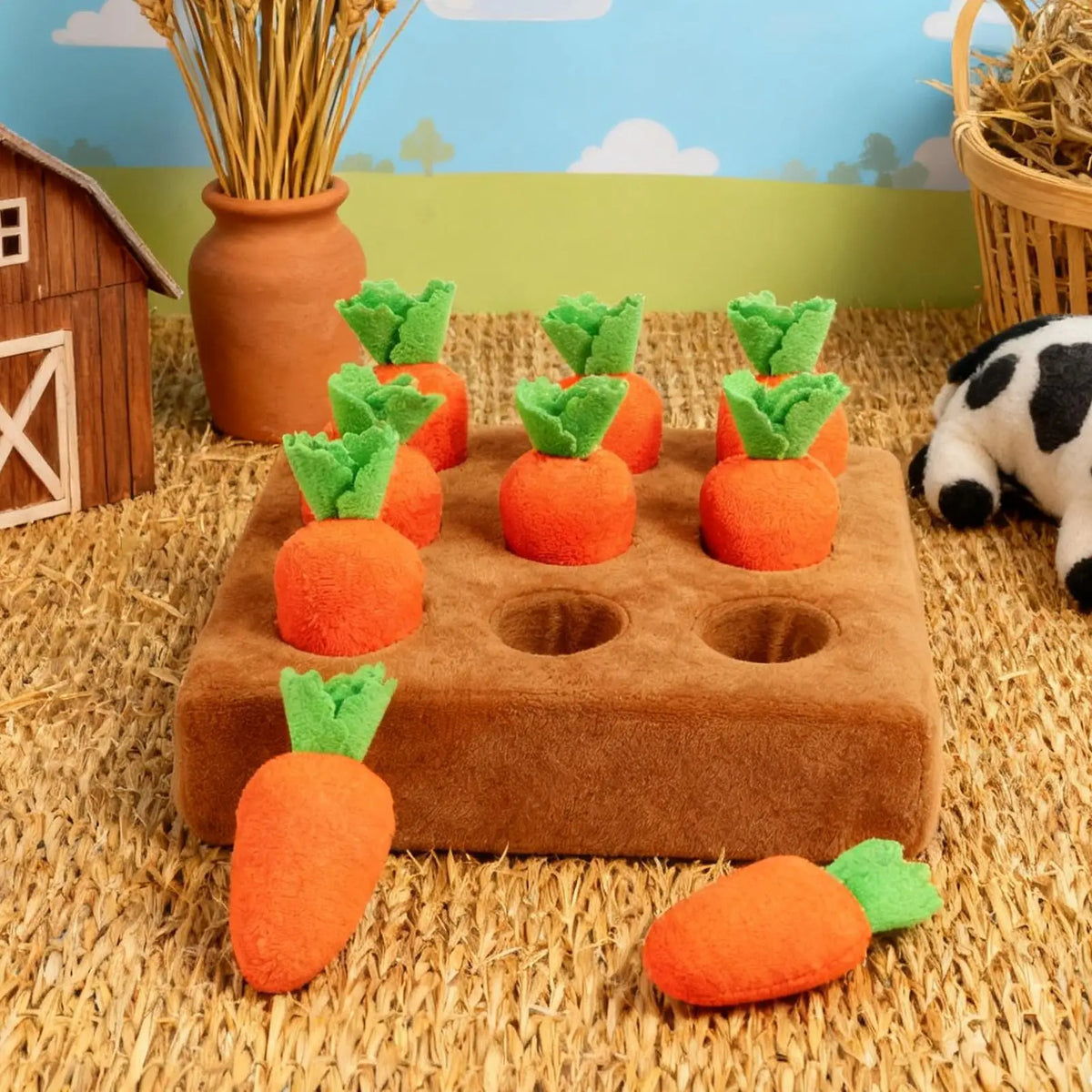 Carrot Snuffle Mat - Dog Enrichment Puzzle & Activity Mat