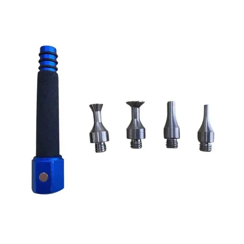 PDR Car Dent Repair Magnetic Tapping Pen Set – 4 Size Professional Paintless Auto Dent Fix Tool Kit