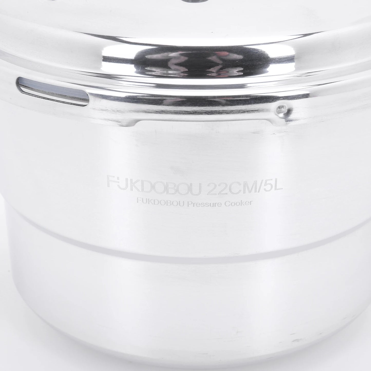Large Aluminum Pressure Cooker with Steaming Plate - Fast Cooking