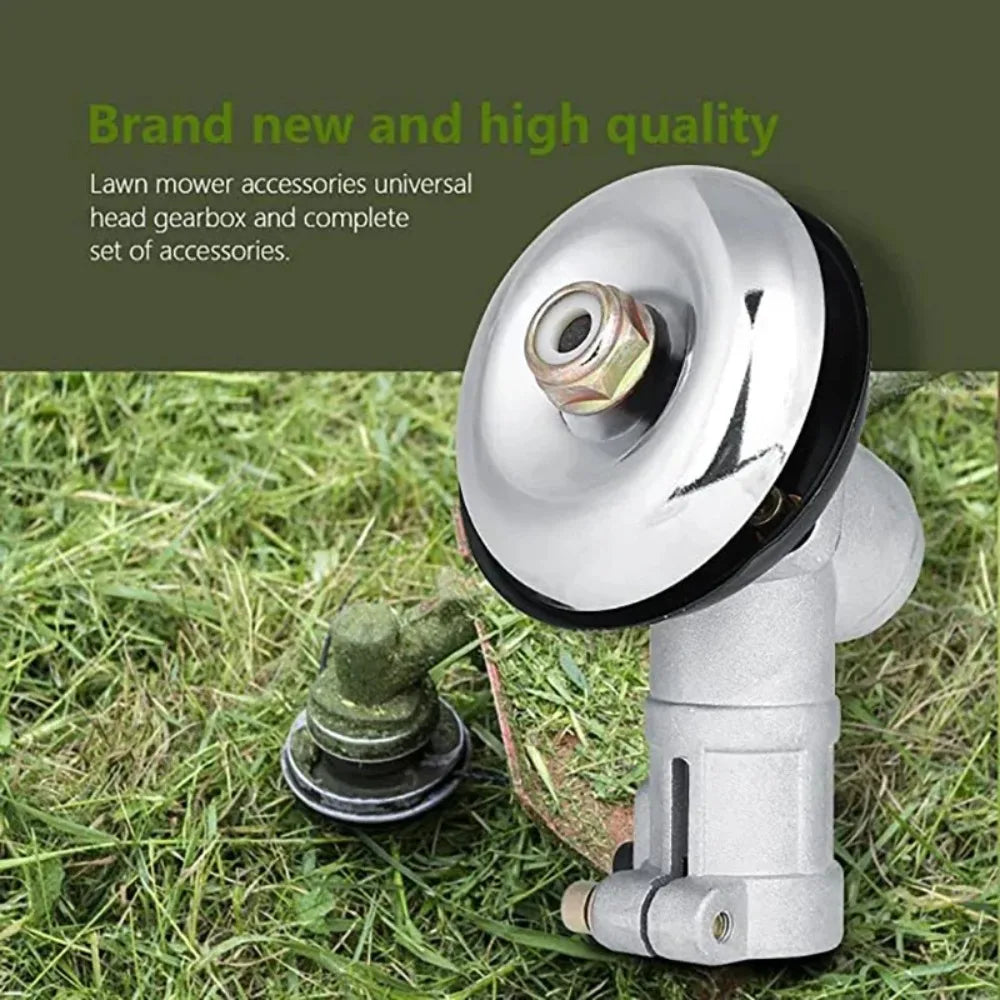 26/28mm 7/9T Strimmer Gear Head Gearbox Brush Cutter Grass Trimmer Lawn Mower Part Lawn Trimmer Accessory Brush Cutter Gear Head