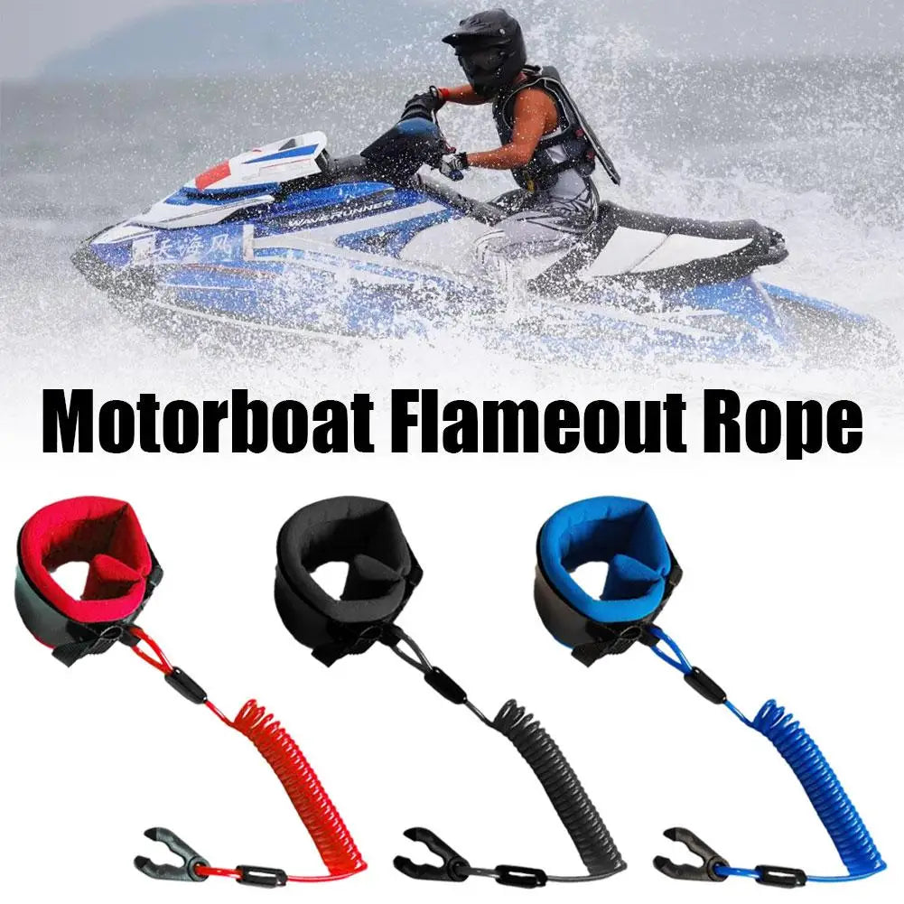 New Boat Safety Lanyard Start Stop Kill Switch Tether Cord For Jet Ski JT900 JT1100 For Most Board Engine Parts Accessories