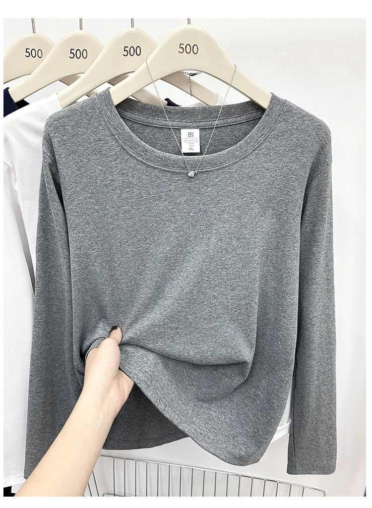 Women's Long Sleeve Base Layer Tee — Crew Neck