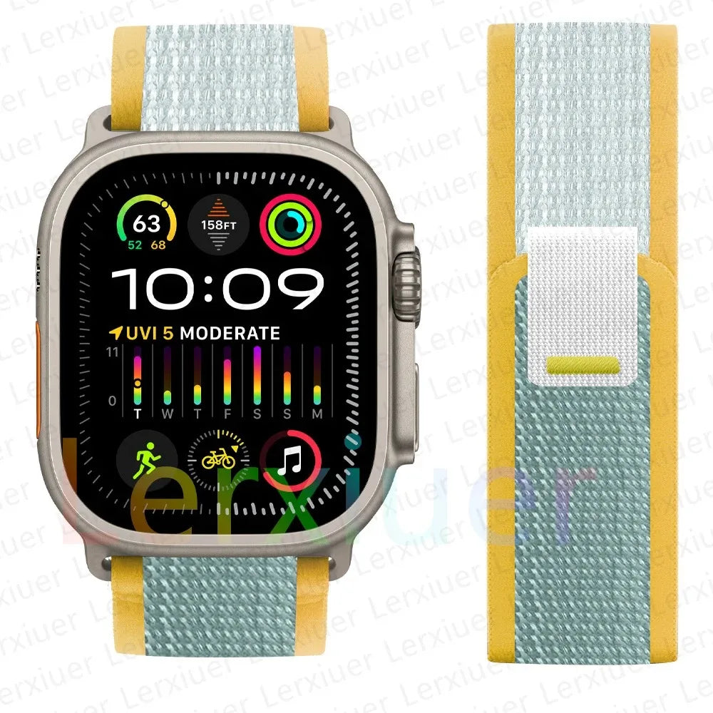 trail loop For apple watch ultra 3 2 Band 49mm 44mm 40mm 45mm 41mm 42mm correa bracelet iWatch series 7 se 8 9 10 11 46mm straps