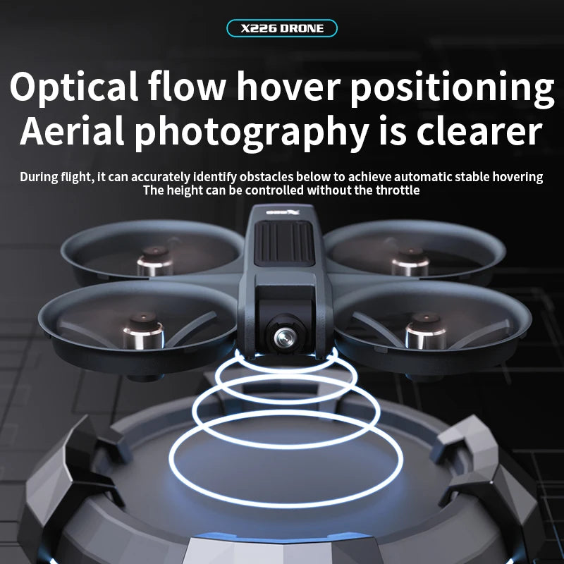 Newest Hot Sales Drone VR ProfessionalHD Camera Brushless Motor Optical Flow Positioning Mini Drone Kid Free Gifts VR Glass