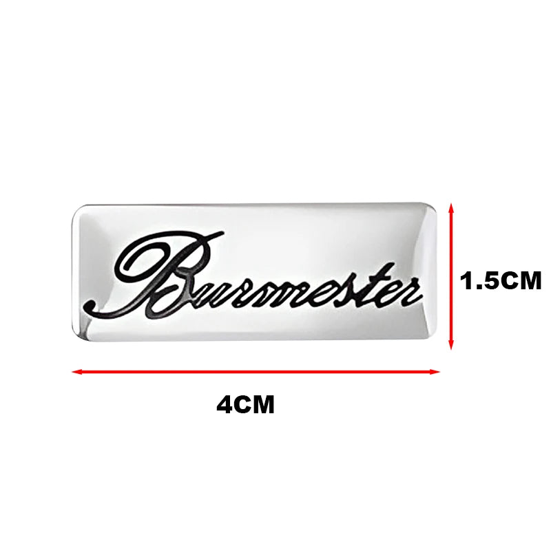 Chevrolet 3D Aluminum Sticker Decal Fit For Chevrolet Silverado Impala Malibu Equinox Cruze Camaro Blazer Spark Aveo TrailBlazer