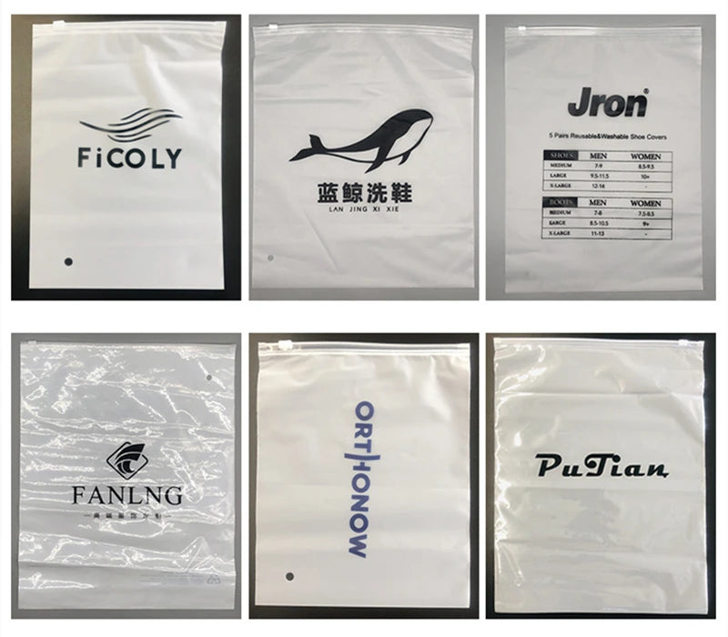 StoBag 5/10PCS Transparent Clothes Zipper Bags – Clear Reusable Sealed Shirt & Garment Storage Pouches