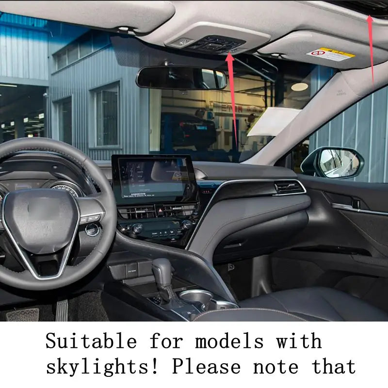 Car LED Roof reading light Interior Decorative Lamp Atmosphere Ambient Light Ice Blue For Toyota Camry 2018-2023