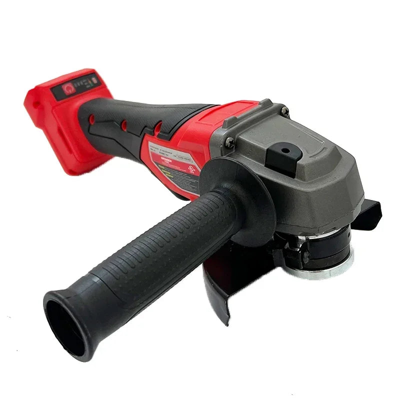 Fit Milwaukee 125mm Brushless Angle Grinder Polishing Cutting Machine No-Lock Paddle Switch Electric Cordless Power Tools