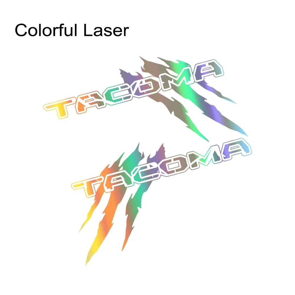 Car Body Side Sticker For Toyota Tacoma SR5 TRD Parts Pickup Truck Bed Graphics Claw Styling Decor Decal Auto Tuning Accessories