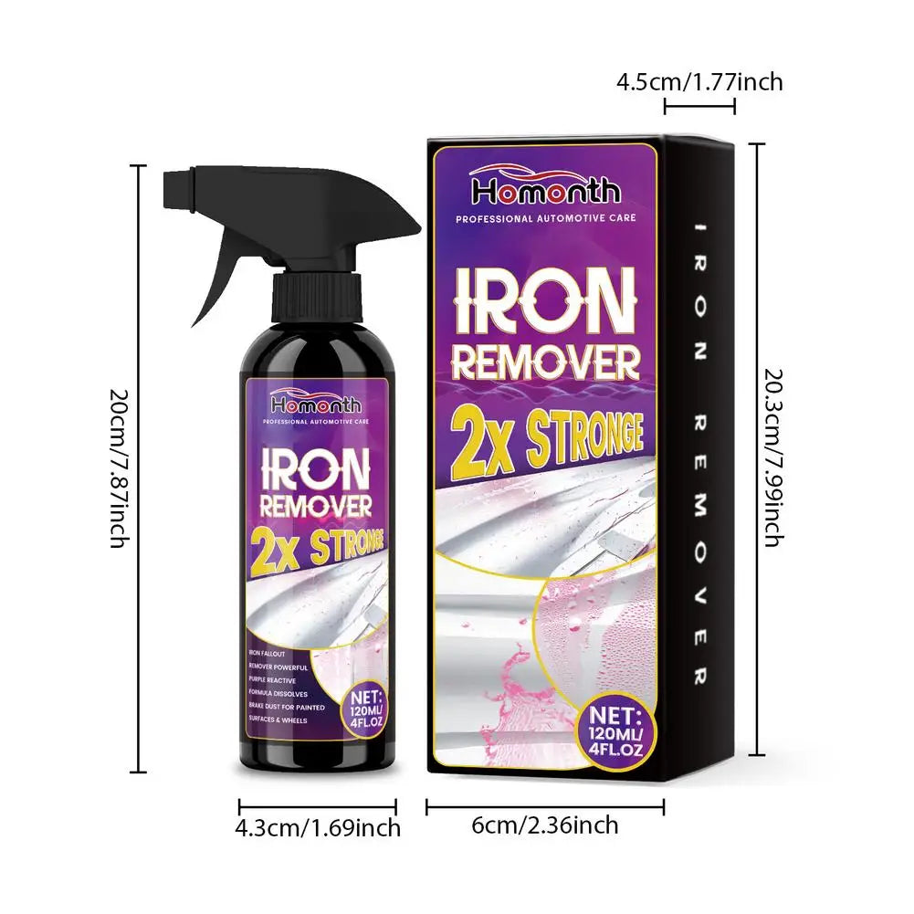 1/2/3PCS Rust Remover Spray Powerful Rust Removal For Metal Car Bike Household Tools Car Rust Cleaner