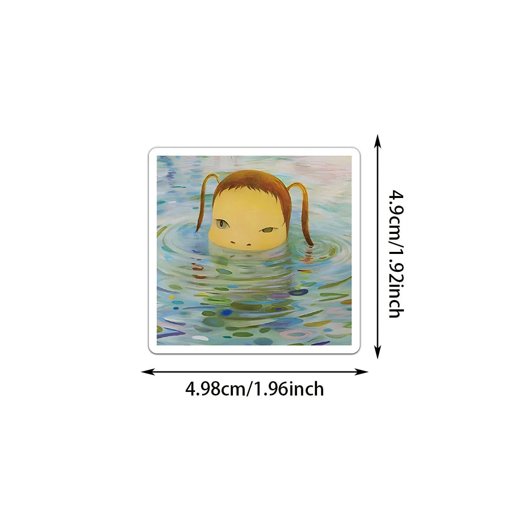 50/100/150PCS Yoshitomo Nara Stickers Cute Handbooks Material Phone Cases Laptop Suitcases Water Cups Waterproof Stickers
