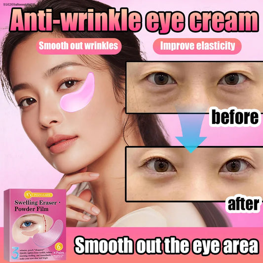 Eye facial mask, eye mask, containing collagen and hyaluronic acid, eye care, eye moisturizing patch, moisturizing eye mask, lift and moisturize skin around eyes, neutral skin