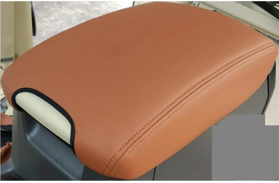 Microfibre Leather Center Armrest Cover for Toyota Land Cruiser 120 Prado 120 2003 2004 2006 2007 2008 2009 Car Accessories
