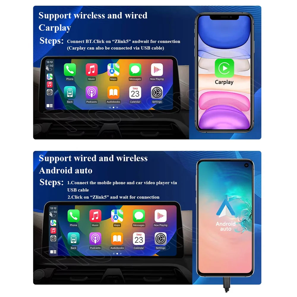 Android 15 Car QLED Screen For GMC Yukon Chevrolet Tahoe Suburban 2007-2013 GPS Navigation Multimedia Player Stereo Head Unit