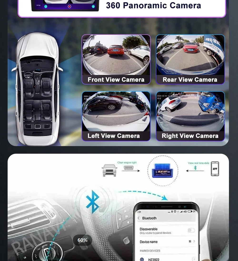 Car Radio Android 15 For Chevrolet Silverado GMC Sierra 2014 2015 2016 2017 2018 5G WIFI Viedo Player DSP Wireless RDS QLED IPS