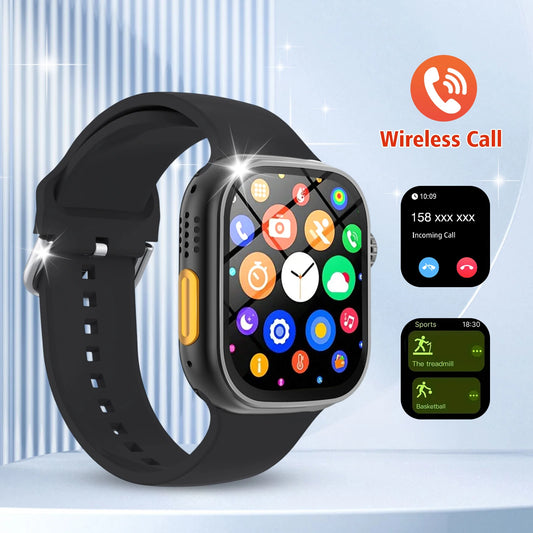 2026 New Smart Watch, Outdoor Sports and Fitness Tracker, Bluetooth Calling, Message Notifications, Suitable for Men and Women