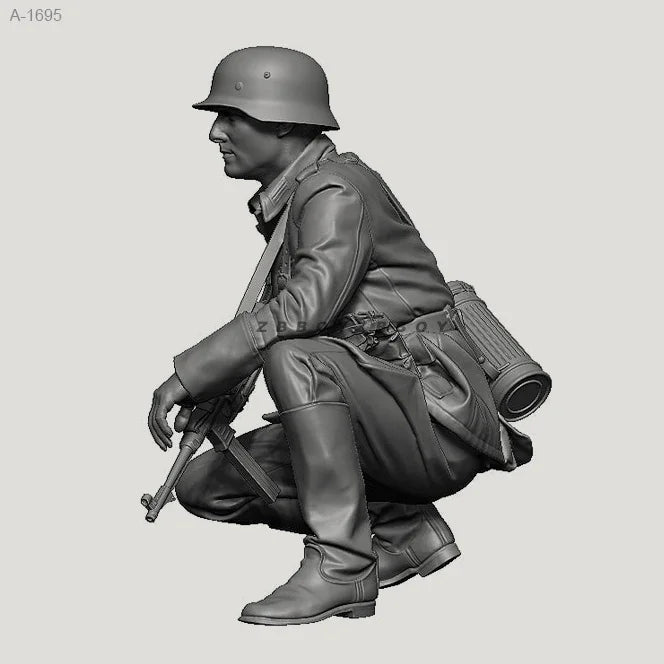 1/35 Resin Soldier model kits figure colorless and self-assembled  A-1695