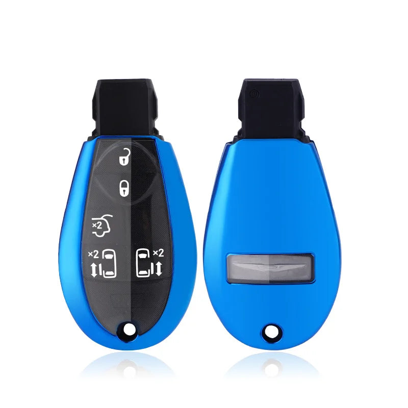 TPU Key Fob Cover for Dodge, Jeep & Chrysler Fobik Keyless Remote