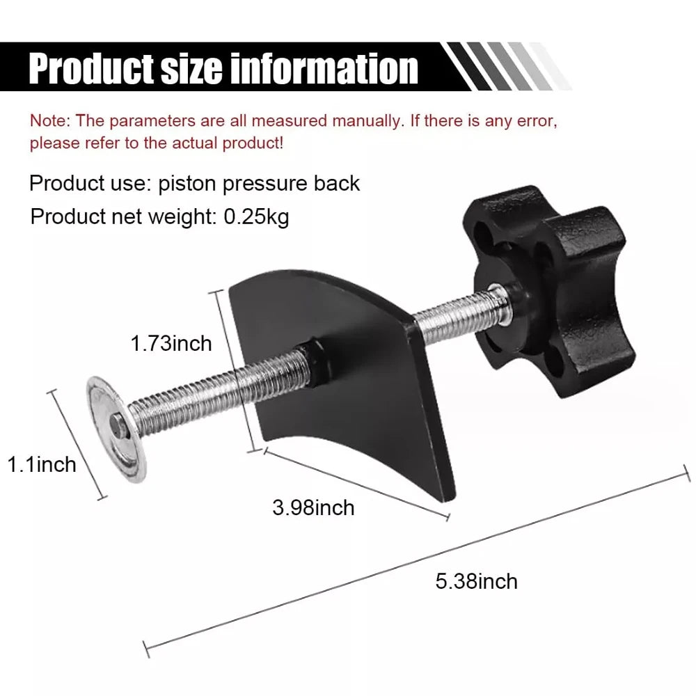 High Quality Car Disc Brake Pad Spreader Tool For Installation Caliper Piston Rewind  Disassembly Steel Compressor Piston Tools