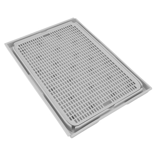 Cat Litter Box Mat 41 x 28 cm - Double Layer Washable Catcher
