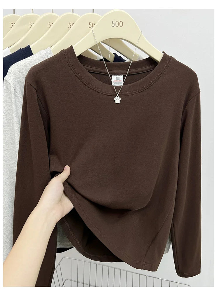 Women's Long Sleeve Base Layer Tee — Crew Neck