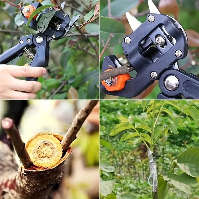 Garden Grafting Tools, Garden Pruning Tools, Grafting Knife, For Plant Branch Vine Fruit Tree Cutting, Pruner Tool Kits