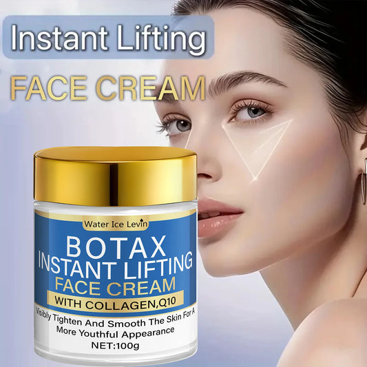 Collagen & Q10 Facial Lifting Cream 100g – Ceramides, Vitamin C & E, Anti-Aging, Firming & Moisturizing | CPNP Certified | 1, 2 & 3 Pcs