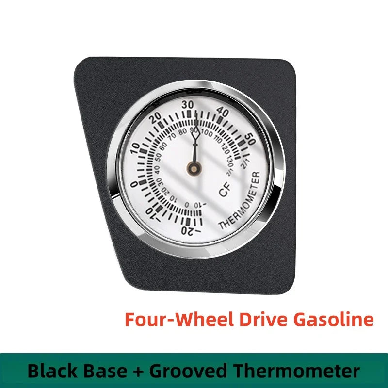 Car Dashboard Stick-On Luminous Digital Clocks Auto Vehicle Air Outlet Mini Watches For Toyota RV4 WILDLANDER 2024-2025