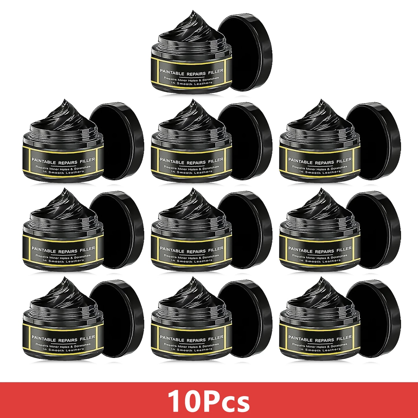 Car Interior Plastic Leather Scratch Repair Paste Automotive Polishing Wax Anti-Aging Paste Tires Seats Steering Wheel B1267