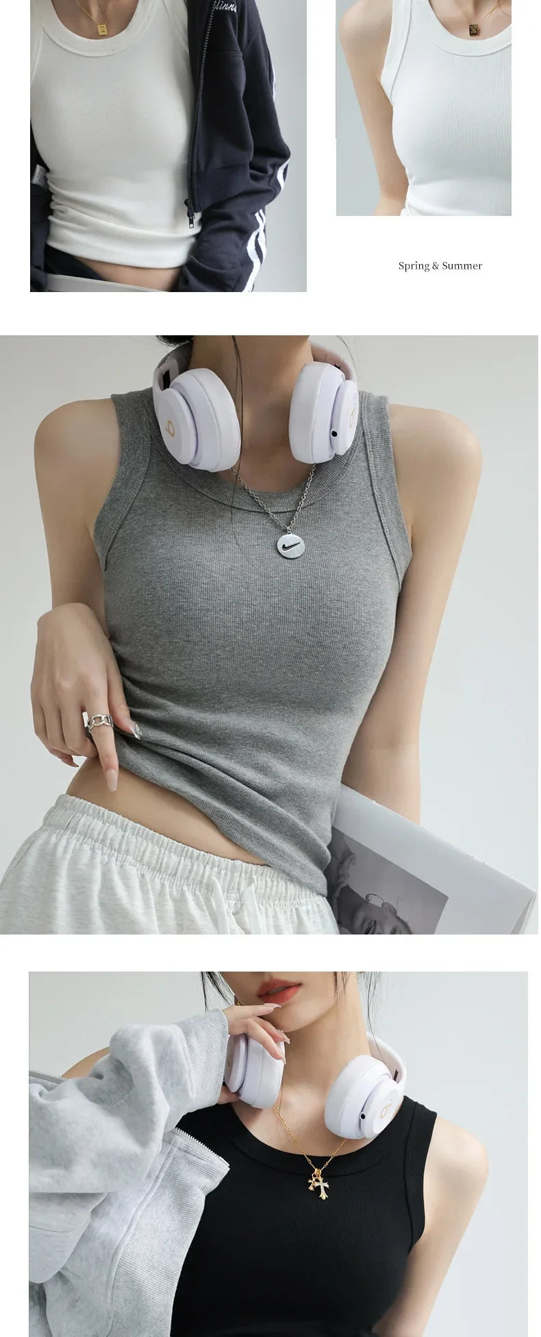 2-in-1 T-Shirt Bra Combo Top- Women's Seamless Built-in Vest,Summer Breathable Sleeveless Shirt & Casual Undershirt Sexy Top Y2k