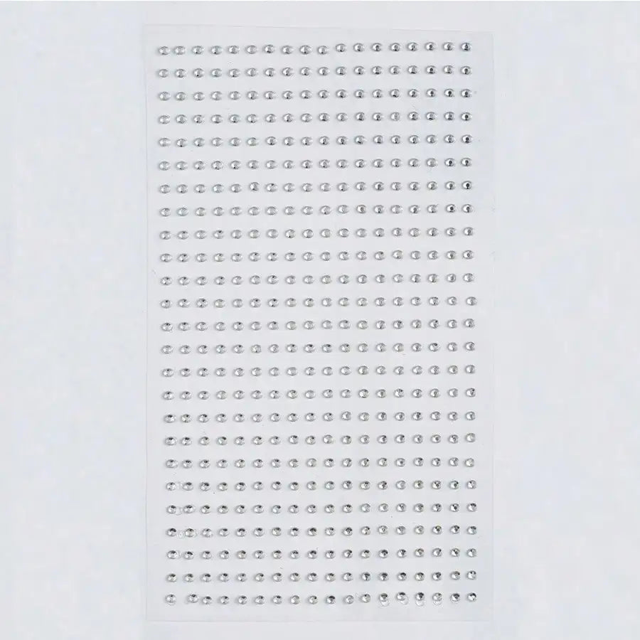 2mm Facial Gem Hair Gem Sticker Eyebrow Gem Sticker Diamond Sticker Concert Look Face Gems