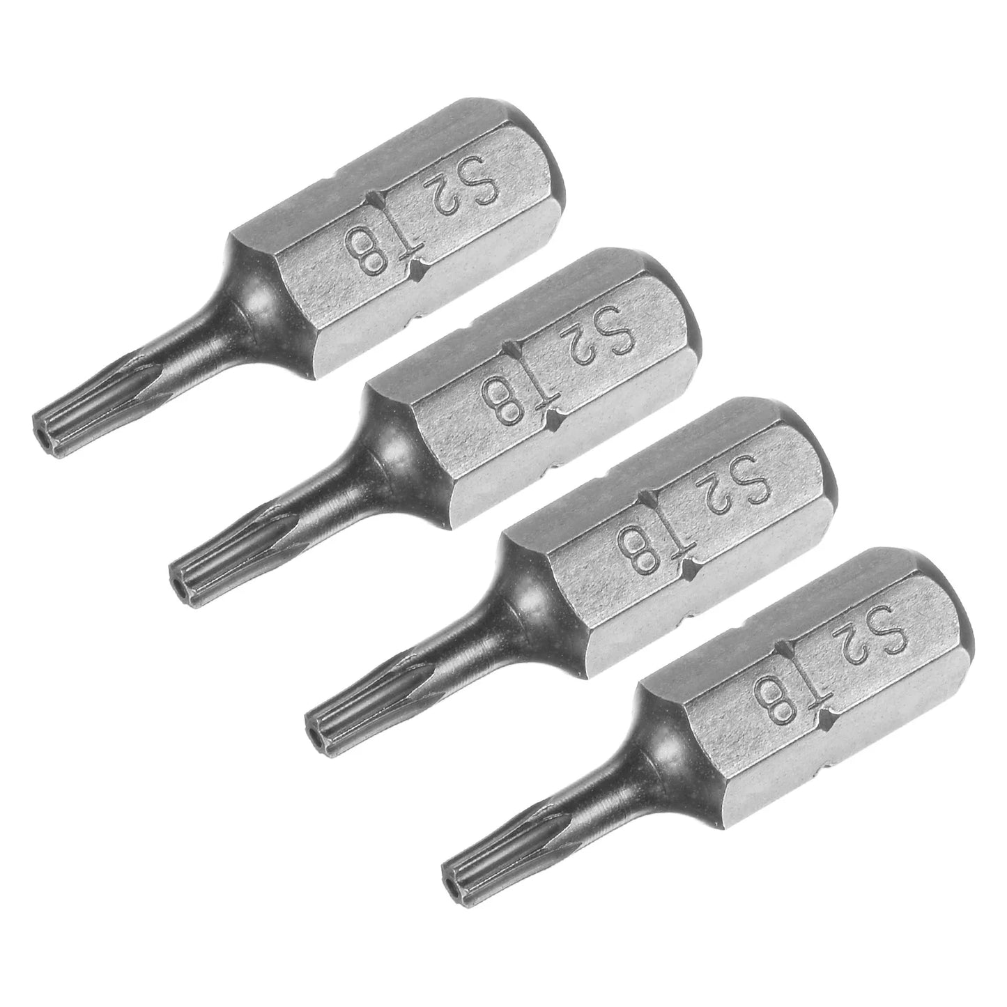 Torx Screwdriver Bits T5 T6 T8 T9 T10 T20 T25 T27 T30 T40 S2 Alloy Steel 1/4 Inch Hex Shank 25mm Magnetic Screw Driver Bit
