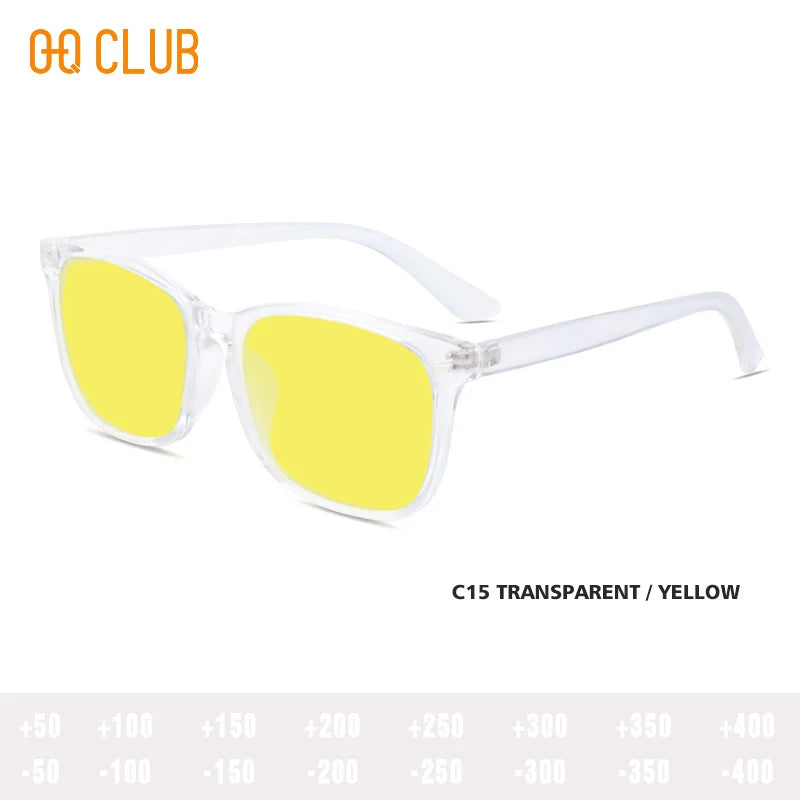 O-Q CLUB Computer Glasses Men Eyeglasses Sleep Glasses Anti Blue Light Glases gaming glasses Decorative Eyepieces Women Eyewear