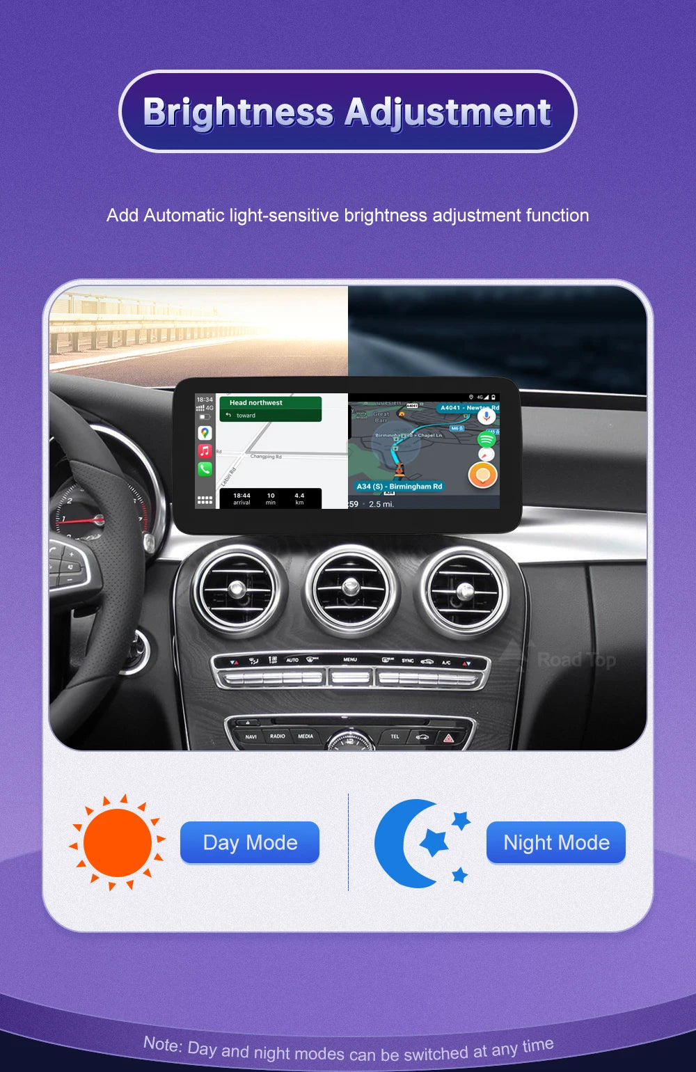 Wireless Carplay Linux Screen for Mercedes Benz W205 GLC A C V Class W447 CLA GLA 2026-2026 GPS With Android Auto Car Multimedia