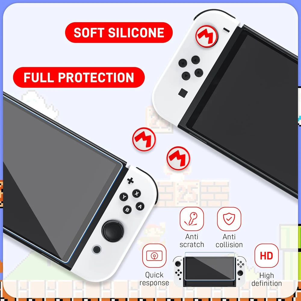 Large Carrying Protective Case for Nintendo Switch OLED Console Pro Controller Travel Storage Bag Case For Switch Accessories