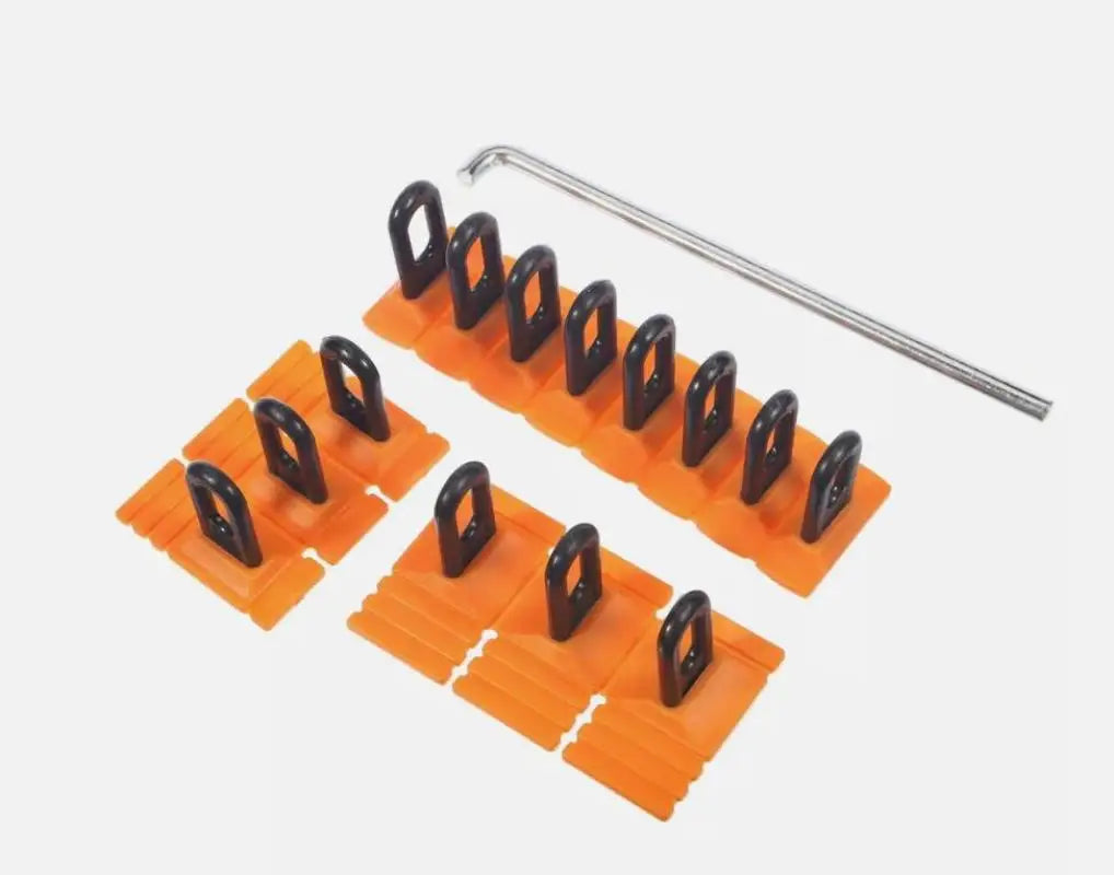 4PCS Car Body Repair Dent Remover Tools Kit Dent Repair Heavy Duty Paintless Strong Dent Puller Handle Lifter Glue Tabs
