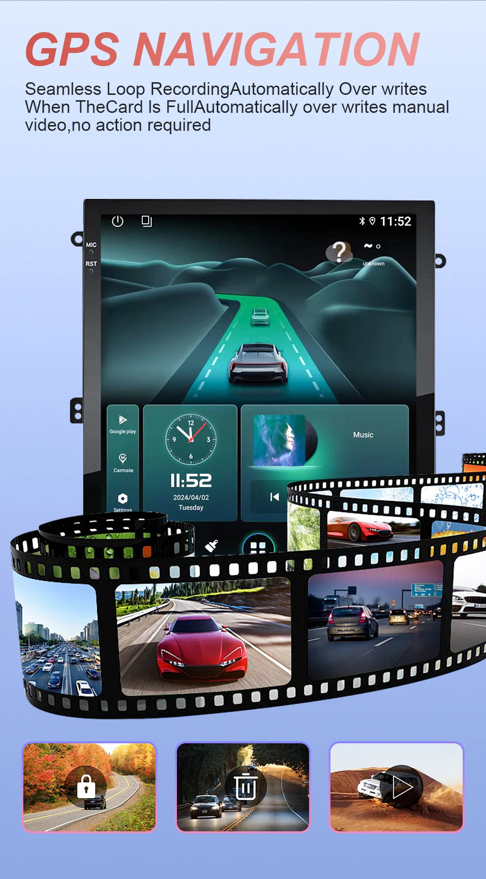 9. 7Inch For Jeep Grand Cherokee WK2 2014 - 2017 Wireless Carplay AutoRadio Car Radio Android 14 7862CPU Multimedia-player GPS