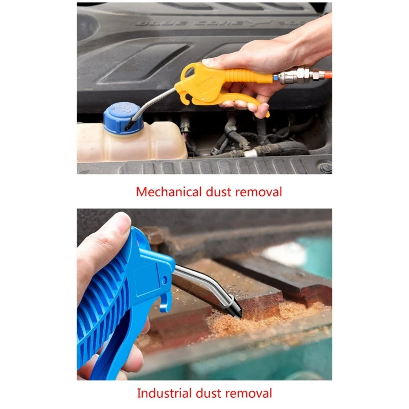 Air Blow Guns with 3mm Nozzle, Air Compressor Accessories Dust Removal Cleaning Tool Dust Cleaning Tool KXRE