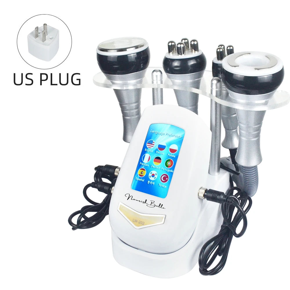 4-in-1 40K Ultrasonic Cavitation Body and Facial Care Machine