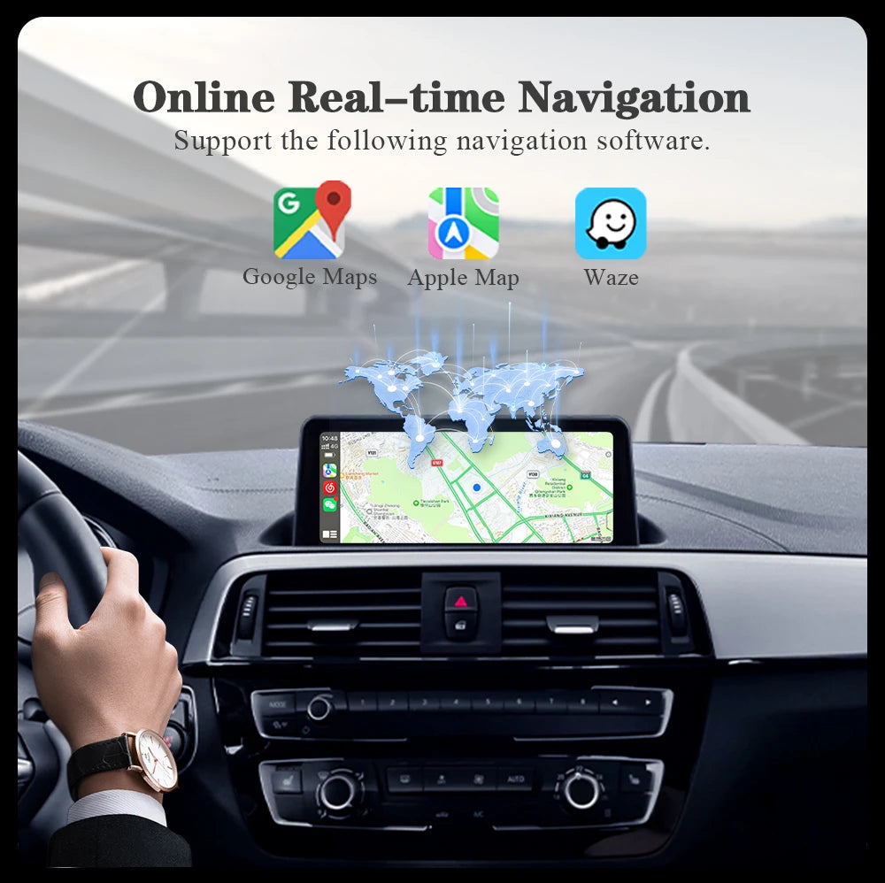 AUTOTOP 10.25" 1920*720 Car Replacement Radio Display for BMW 1 2 series F20 F21 F22 NBT 2026-2026,Wireless CarPlay Android Auto
