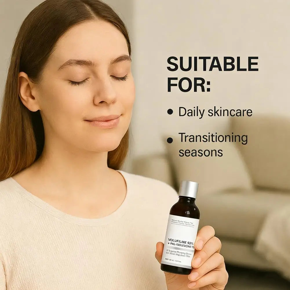 Volufilin Face Serum With Niaciamide Hyaluronic Acid Deep Plumping Hydrating Smoothing Dry Skin Serum Facial Essence