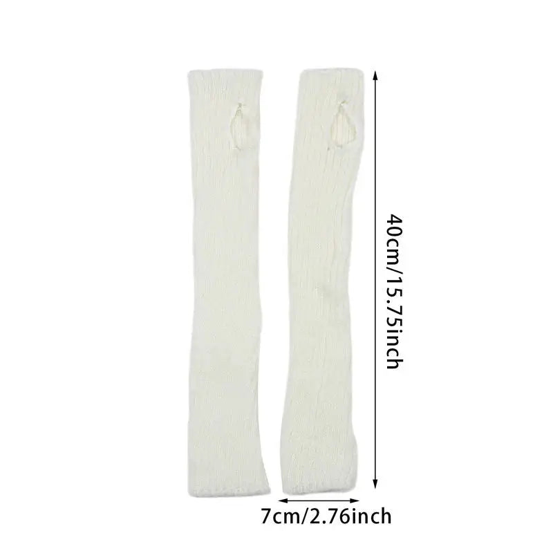 Women's Loose Knit Leg Warmers - Latin Dance & Ballet Leg Covers - photo 6