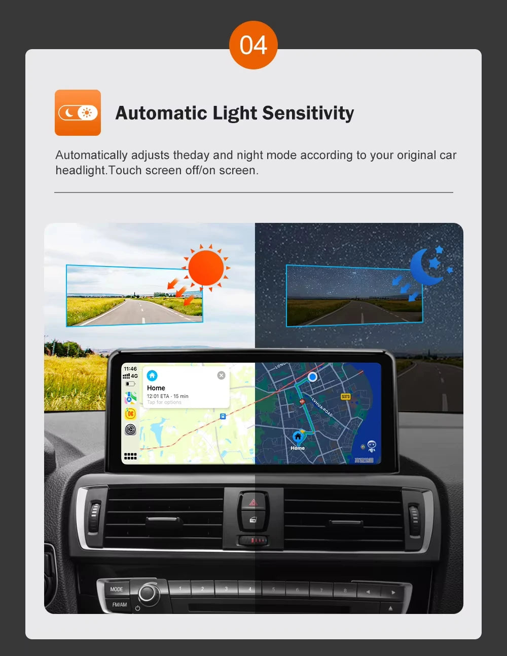 AUTOTOP 10.25”1920*720 Wireless Carplay Android Auto Car multimedia player for F20 F21 F22 F30 F31 F32 F33 F34 F36 NBT 2026-2026