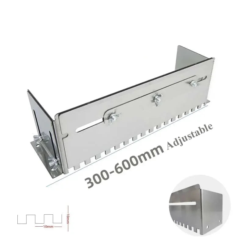Adjustable Notched Trowel 400-800mm, Mortar Adhesive Comb