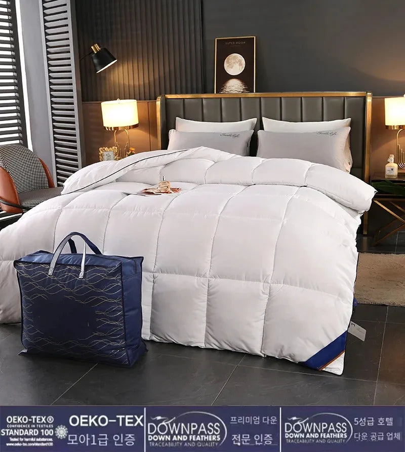 Hotel Style Winter Comforter, Warm Quilted Duvet