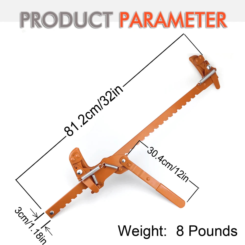Fence Wire Tighten Tool Patio Lawn Agricultural Fencing Stretcher Splicer Fixer Garden Barb Wire Puller for Patio Yard Flowerbed