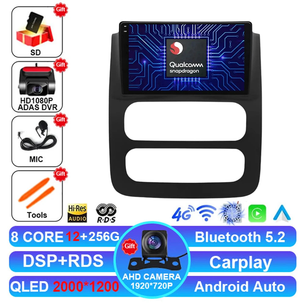 Android 15 Car Radio for 2002-2005 Dodge RAM - CarPlay & GPS