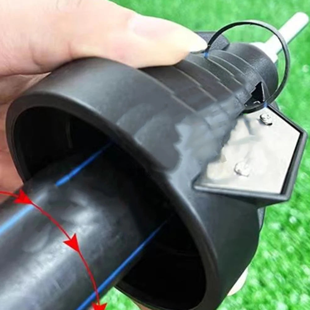 1pc Versatile PE Pipe Outer Circle Finishing Chamfering Device PVC Reamer Scraper Deburring Trimming Device PP Flat Corner