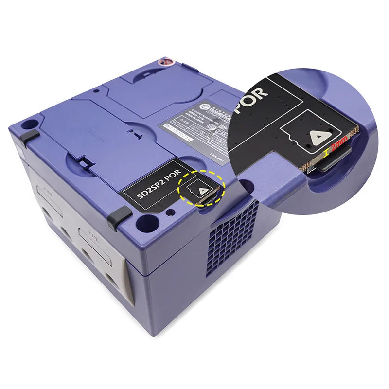 Card Reader For Gamecube NGC SD2SP2 PRO Adapter SD Load SDL Micro SD Card TF Card Supports TFCard 512GB Sd2sp2 Adapter